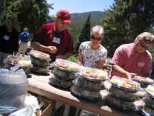 Serving Meals at District Convention